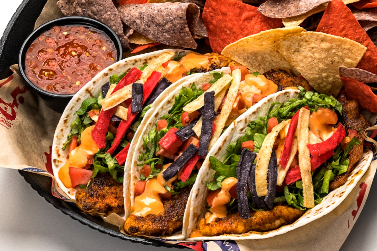 Order Street Tacos (3): Fish food online from Arooga store, Howell Township on bringmethat.com