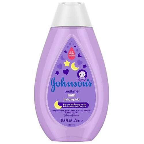 Order Johnson's Baby Tear-Free Bedtime Bath, Soothing Aromas - 13.6 fl oz food online from Walgreens store, Conroe on bringmethat.com