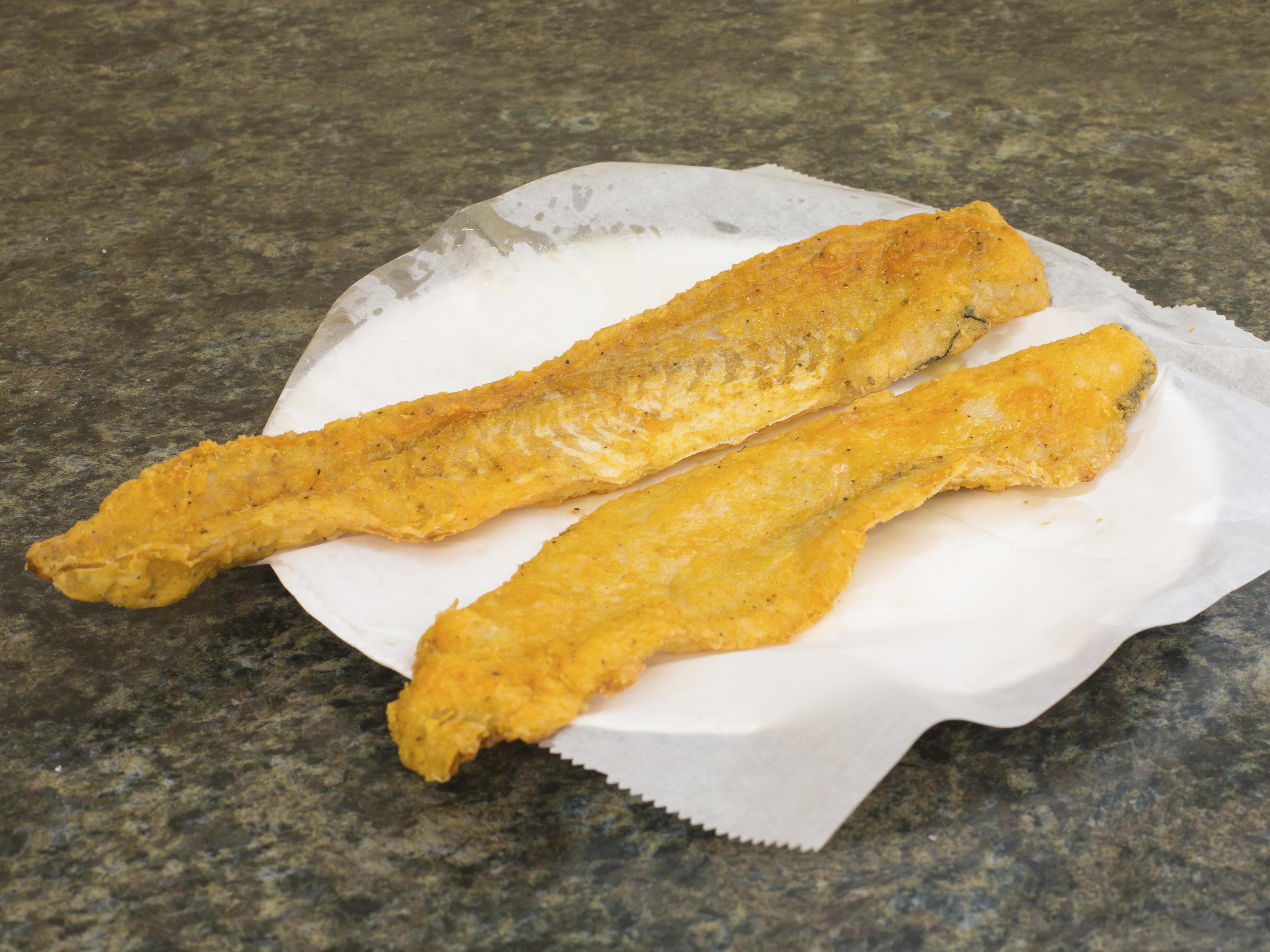 Order 2 Pieces Fresh Whiting Fish food online from Kennedy Pizza & Fried Chicken store, Newark on bringmethat.com