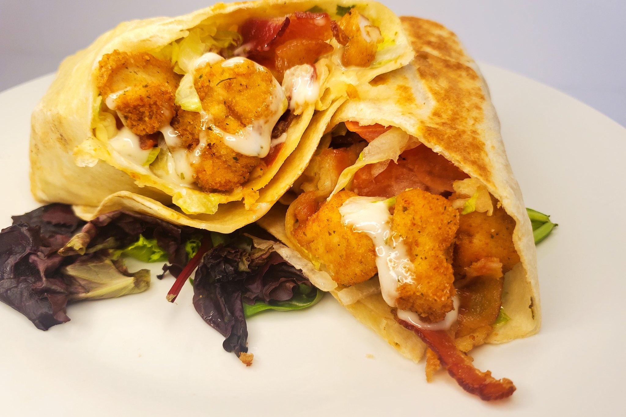Order Chicken Bacon Ranch Wrap food online from Dolce Vita World Bistro store, Syracuse on bringmethat.com