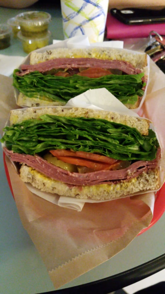 Order Corned Beef Sandwich food online from Cherry Pick Cafe store, Los Angeles on bringmethat.com