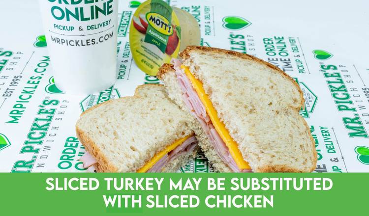 Order Kids Turkey Meal food online from Mr. Pickle Sandwich Shop store, Livermore on bringmethat.com