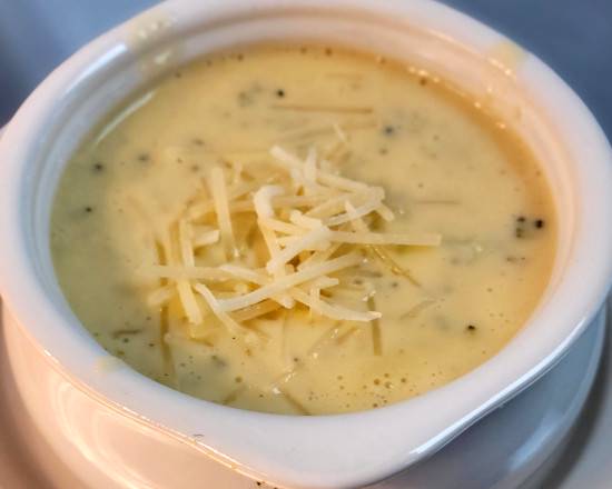 Order Broccoli Cheddar Soup (V and GF) food online from Flatstick Pub store, SOUTH LAKE TAHOE on bringmethat.com