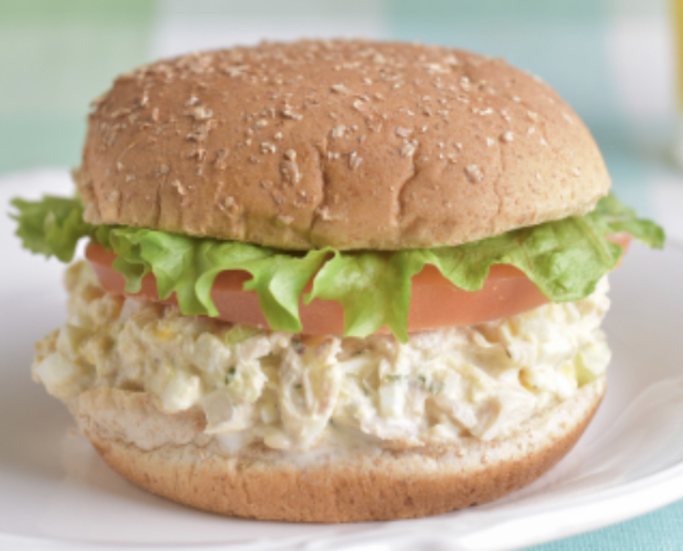 Order Tuna Salad lettuce and tomato Sandwich food online from Taste Cafe & Grill store, Ozone Park on bringmethat.com