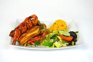Order Tilapia Filet with Shrimps Platter food online from Campestre Chicken store, Lincoln Park on bringmethat.com