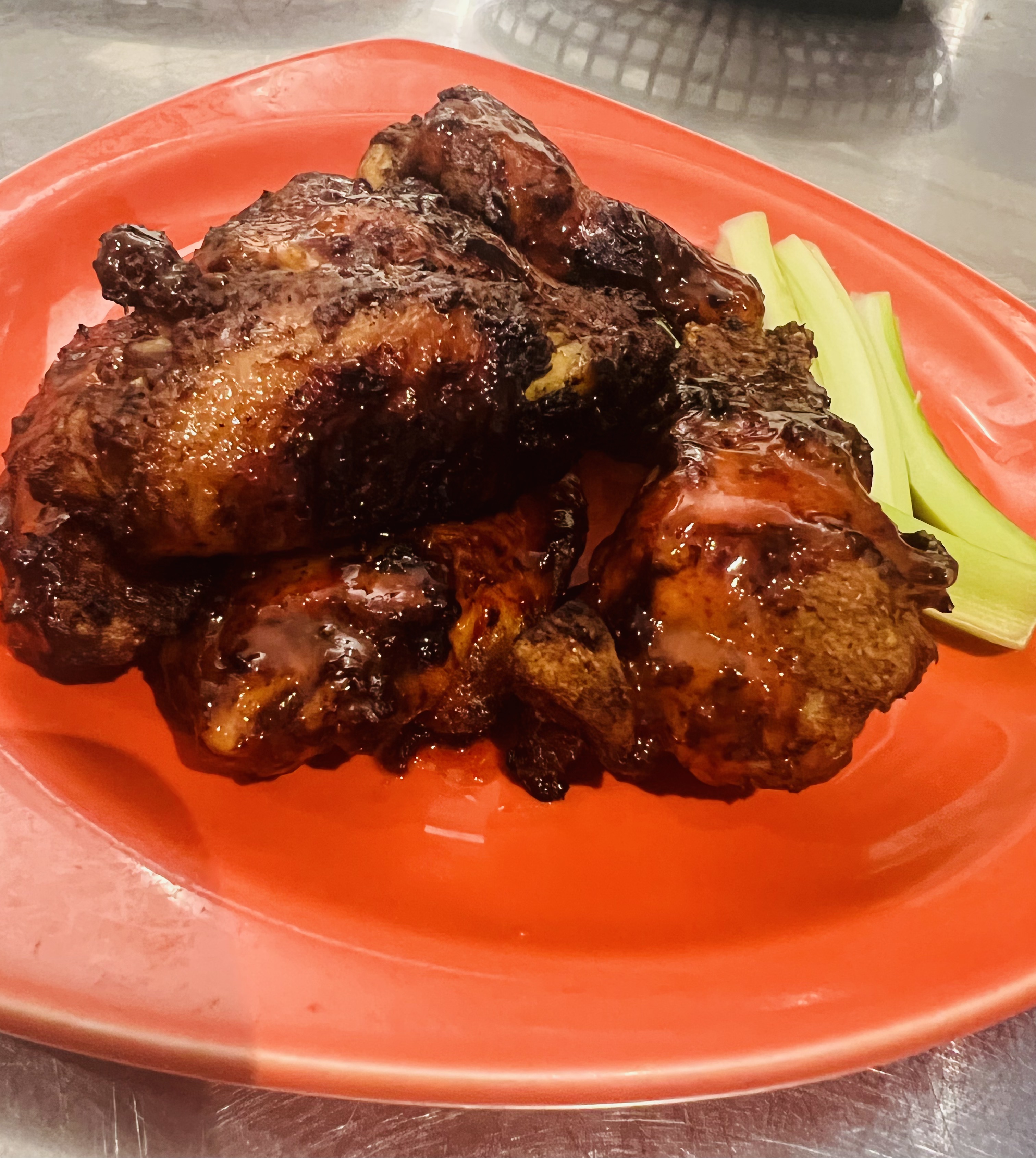 Order Honey BBQ baked wings  food online from City View Bar And Grill store, Gwynn Oak on bringmethat.com
