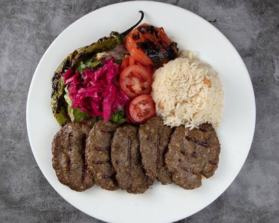 Order Traditional Turkish Meatball Platter(small 3 pcs) food online from Soup & Gyro store, New York on bringmethat.com