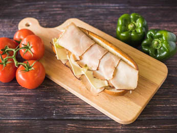 Order Turkey Hoagie food online from Pat Pizza & Pasta store, New Castle on bringmethat.com