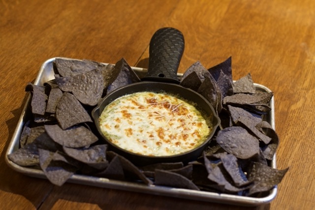 Order BAKED SPINACH ARTICHOKE DIP food online from Zorn Brew Works Co. store, Michigan City on bringmethat.com