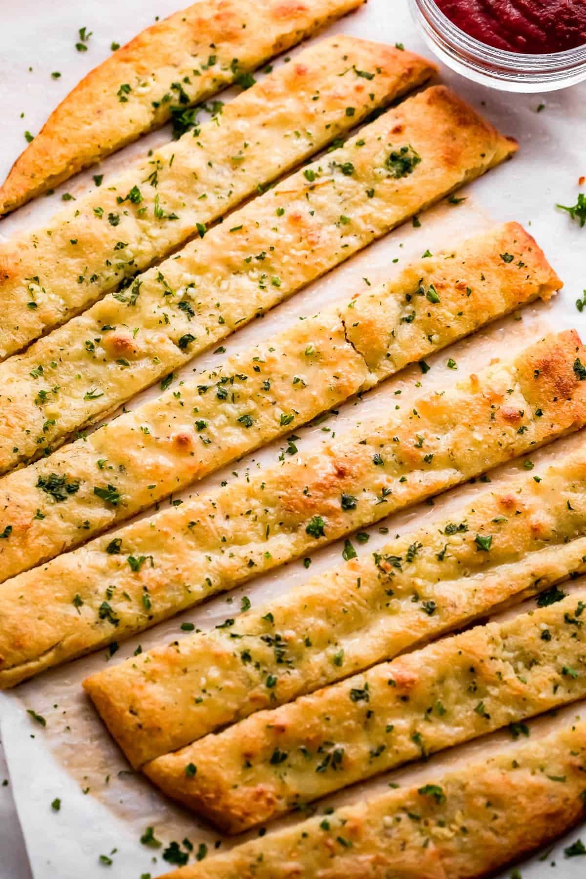 Order Garlic Bread Sticks - Side food online from Moh Pizza store, Bowie on bringmethat.com