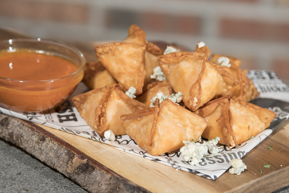 Order Buffalo Chicken Wontons food online from Recovery Sports Grill store, Rensselaer on bringmethat.com