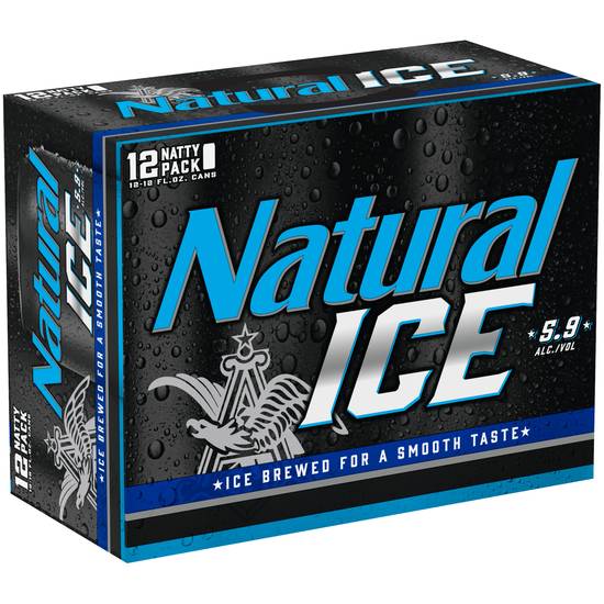 Order Natural Ice - Pack Of 12 food online from Red Roof Market store, Lafollette on bringmethat.com