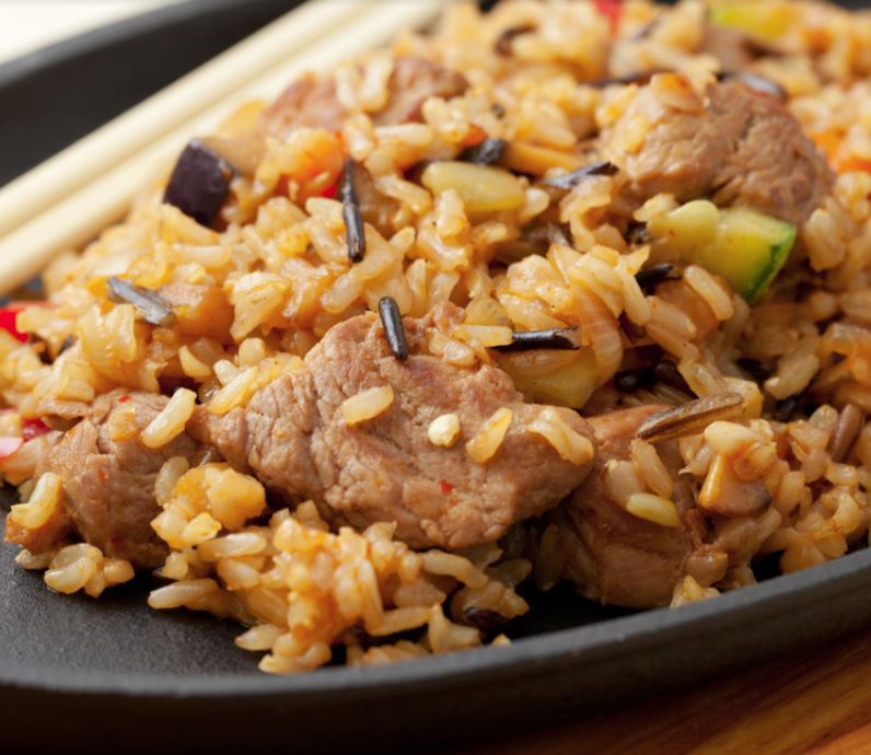 Order Beef Fried Rice food online from First Wok Chinese store, Keyport on bringmethat.com