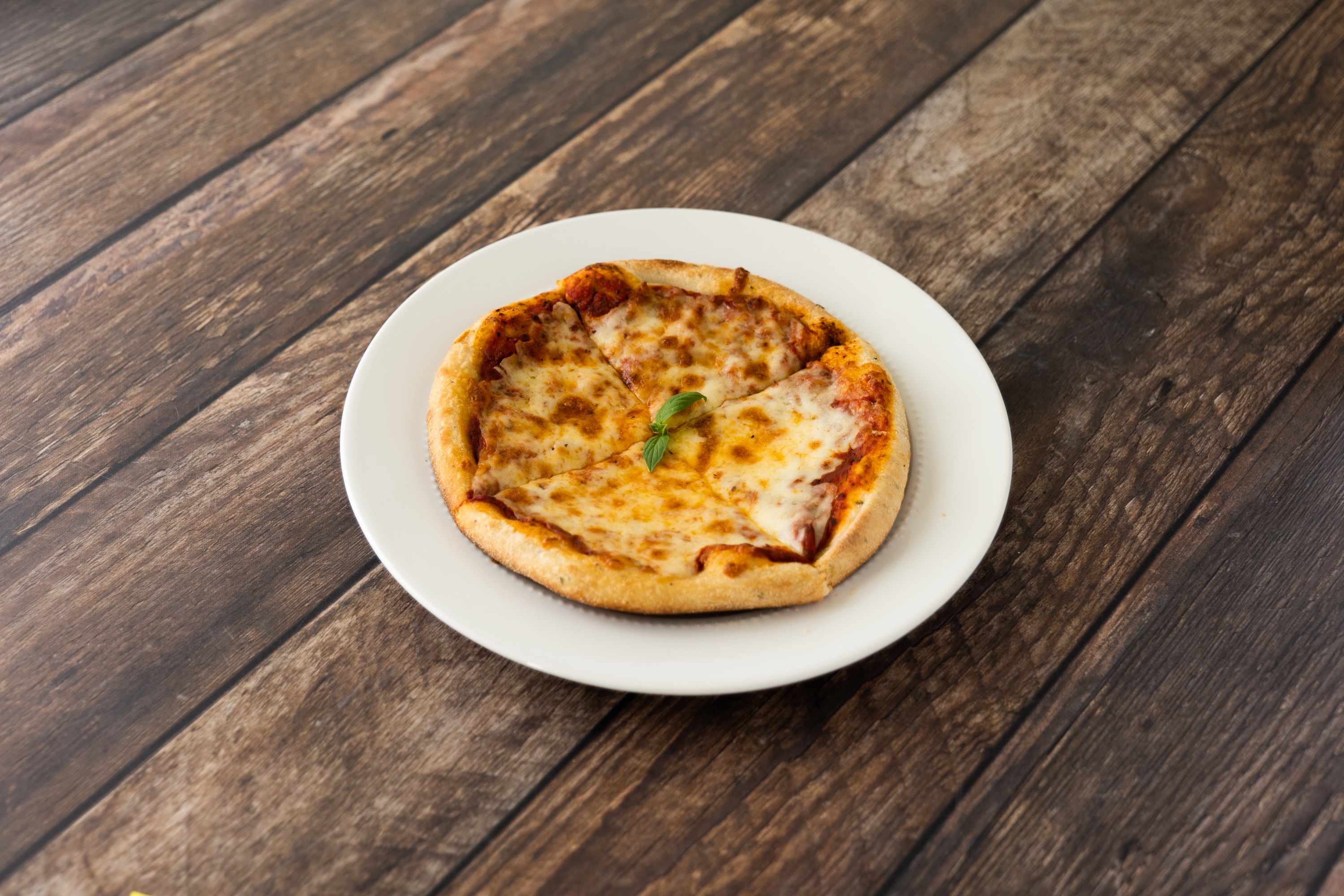 Order Classic Cheese Pizza food online from Cafe Brio Pizza & Deli store, Los Angeles on bringmethat.com