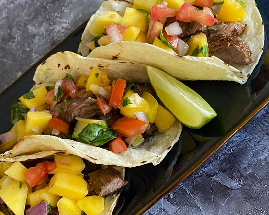 Order Arizona Steak Tacos food online from Arizo Bar And Grill store, Tempe on bringmethat.com