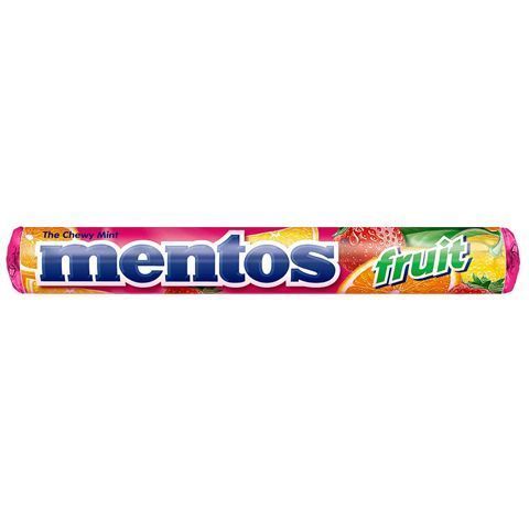 Order Mentos Mixed Fruit 1.32oz food online from 7-Eleven store, Sacramento on bringmethat.com