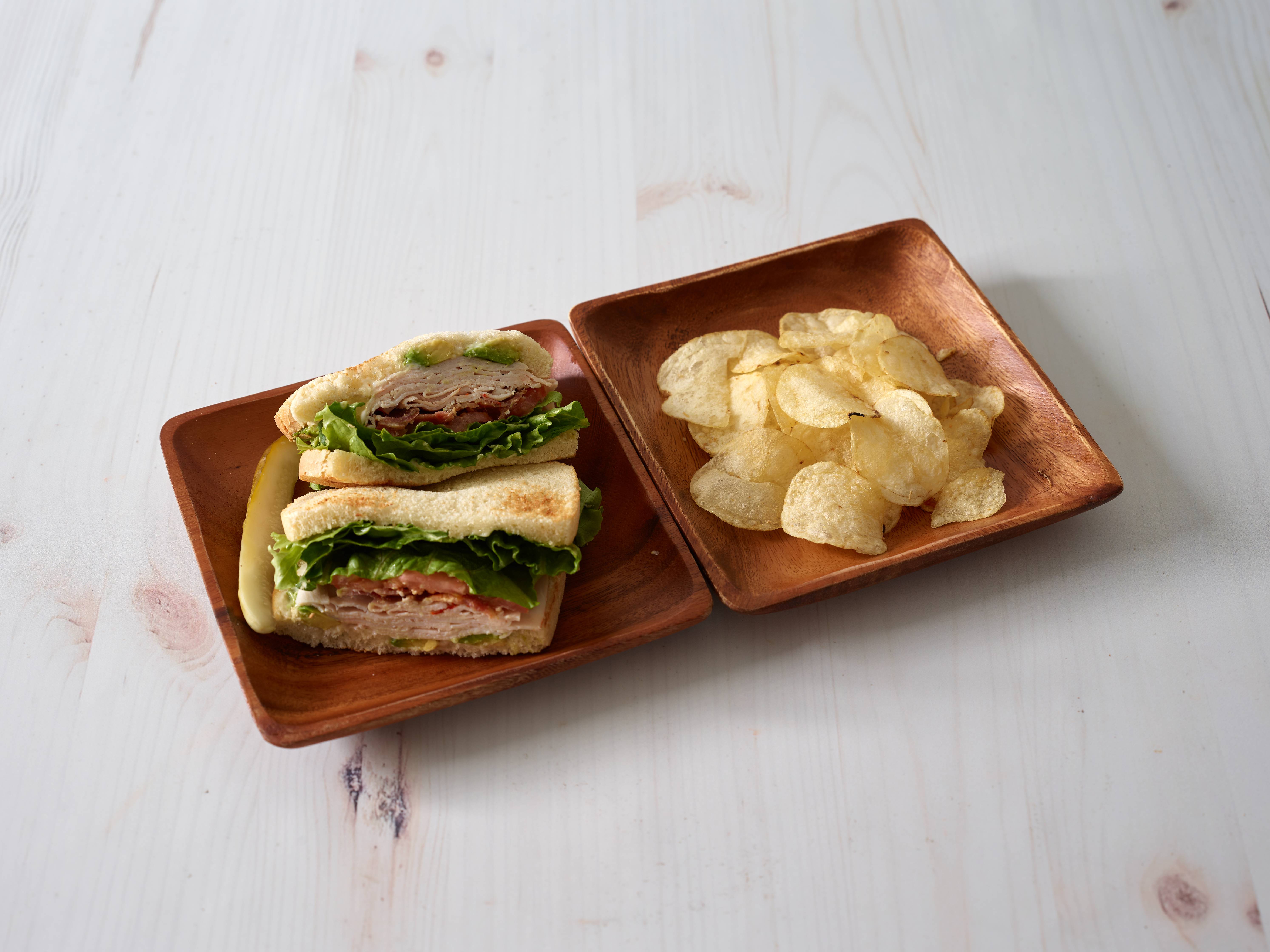 Order F1. Turkey Club Sandwich food online from Stage Star Deli store, New York on bringmethat.com