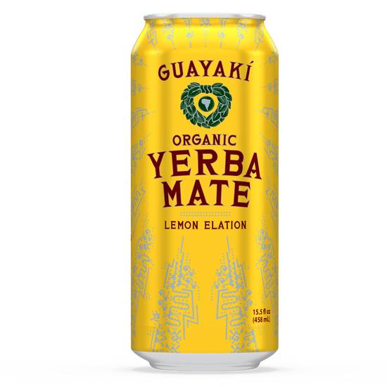 Order Guayaki Organic Yerba Mate Lemon Elation (15.5 oz) food online from Rite Aid store, Corona Del Mar on bringmethat.com