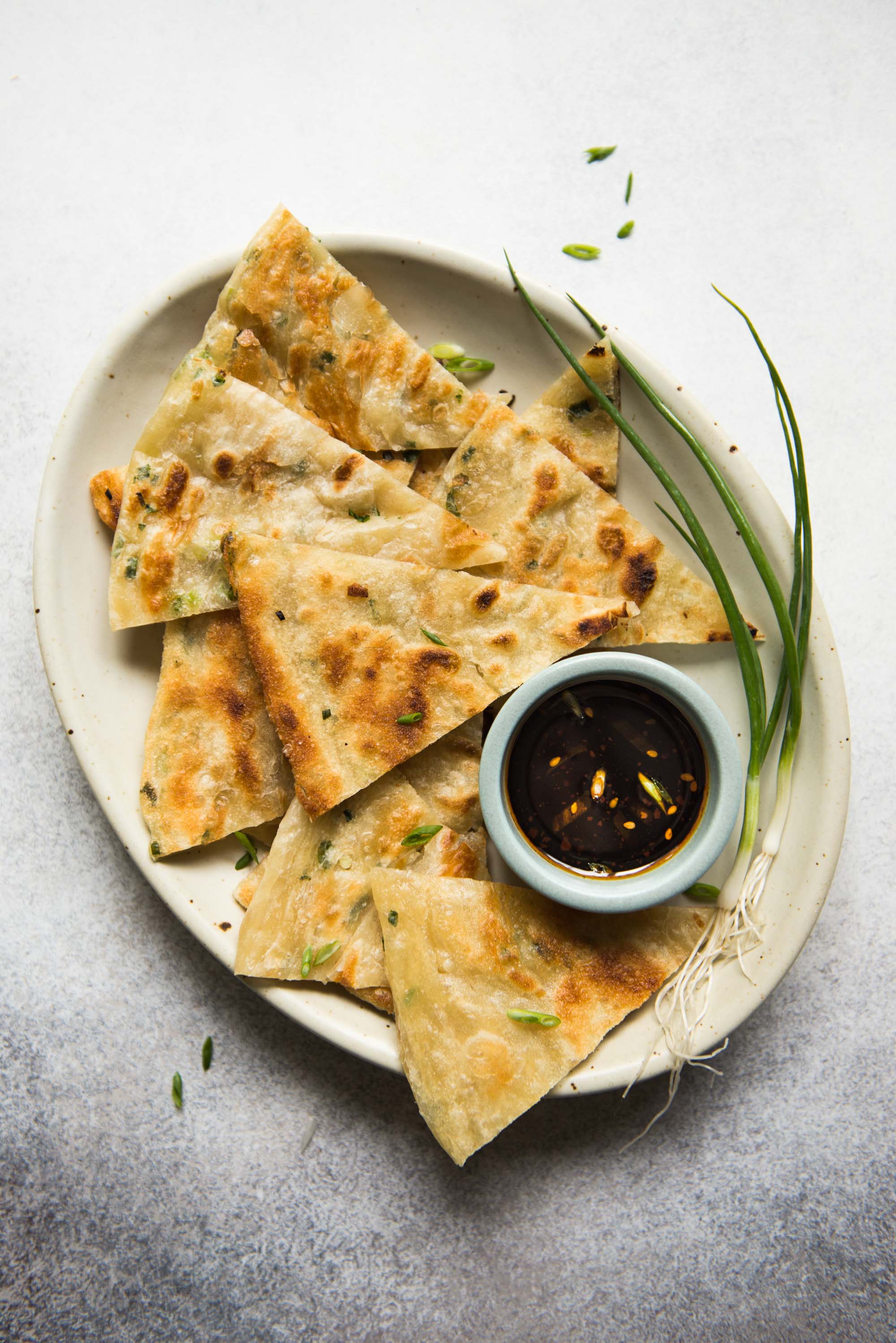 Order Scallion Pancakes food online from Spring House store, Pawtucket on bringmethat.com