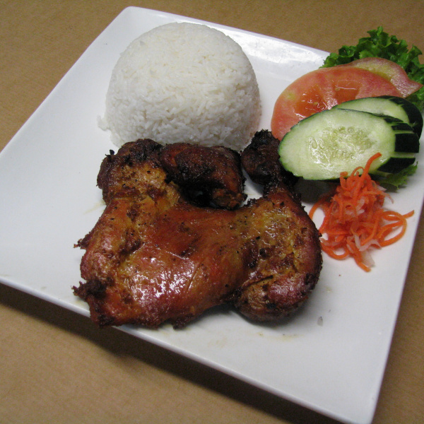 Order C06. BBQ Chicken Rice (CGN) food online from Pho Daily store, Long Beach on bringmethat.com