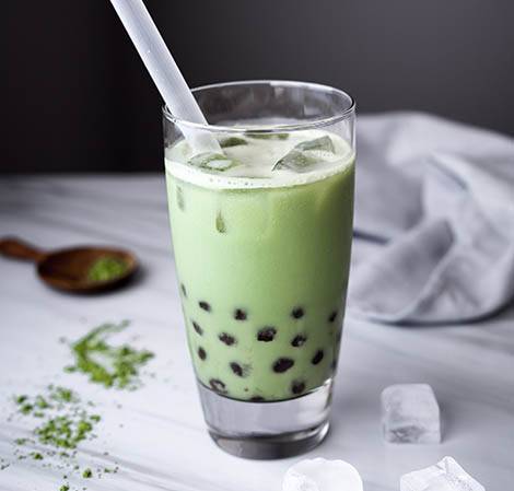 Order Matcha Latte Milk Tea food online from Sweet & Fresh store, Atlanta on bringmethat.com