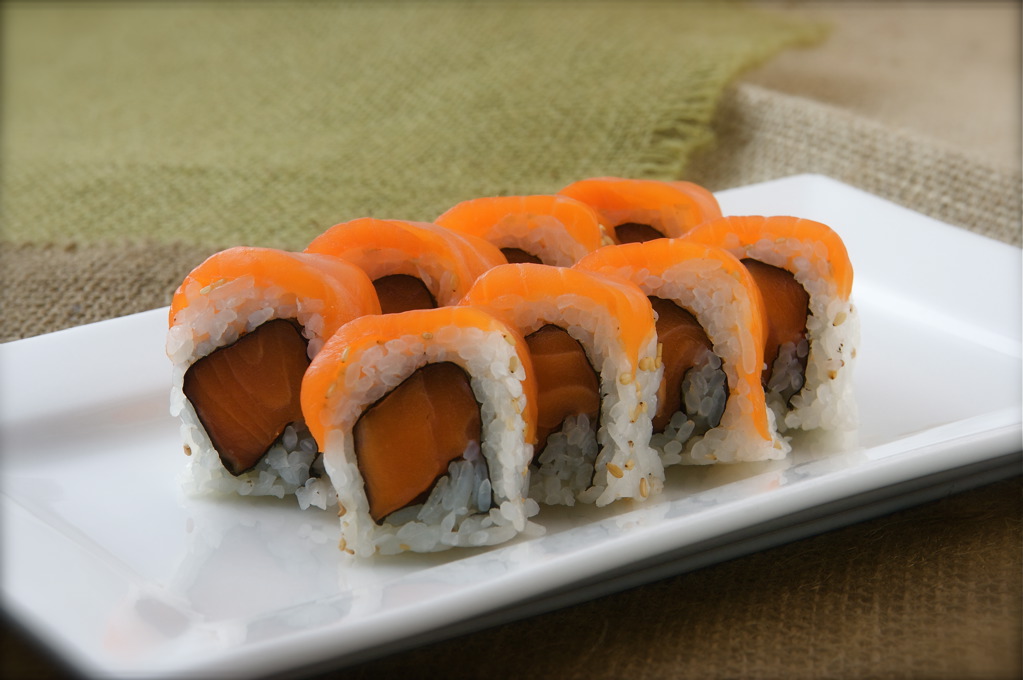 Order Supreme Salmon Roll food online from Sushi Mon store, Las Vegas on bringmethat.com