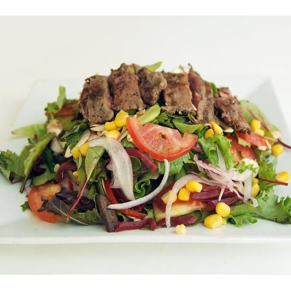 Order 13. Steak Salad food online from Salad Farm West LA store, Los Angeles on bringmethat.com
