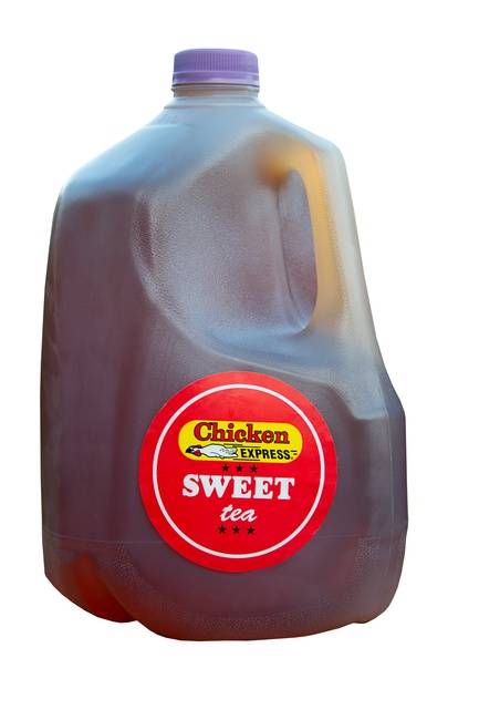 Order Gallon of Sweet Tea food online from Chicken Express store, River Oaks on bringmethat.com