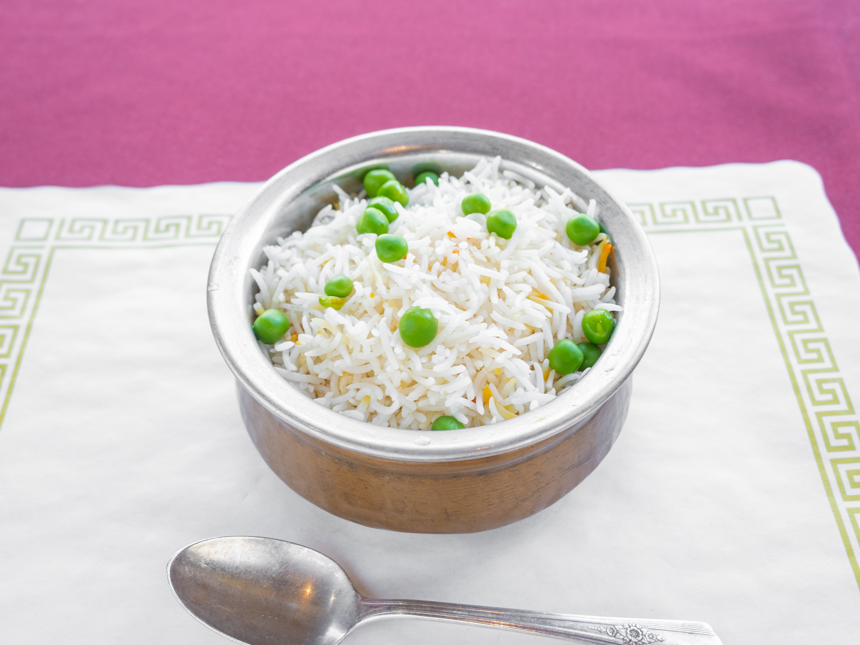 Order Basmati Rice food online from Saffron Indian Cuisine - Broad St. store, Philadelphia on bringmethat.com