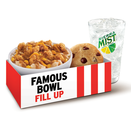 Order Famous Bowl Fill Up food online from Kfc store, Mansfield on bringmethat.com