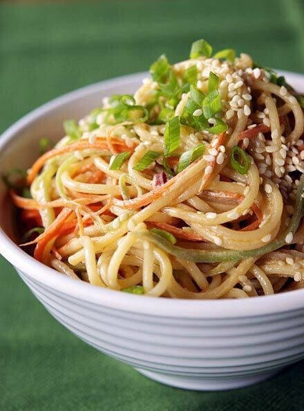 Order 11. Cold Noodles with Sesame Sauce food online from Hunan New Jade store, Hillsdale on bringmethat.com