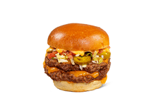 Order Burgers - Double Nacho Cheeseburger food online from Wawa 8341 store, Bridgewater Township on bringmethat.com