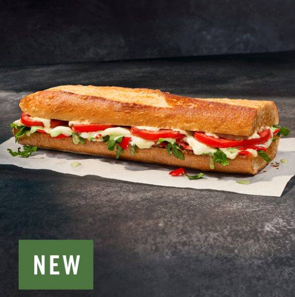 Order New Green Goddess Caprese Melt food online from Panera store, State College on bringmethat.com