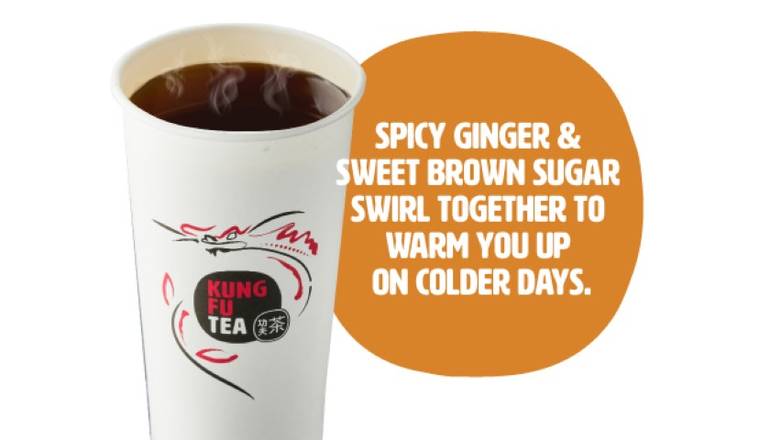 Order Hot Brown Sugar Ginger food online from Kung Fu Tea store, Media on bringmethat.com