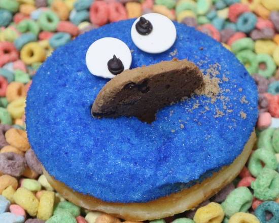 Order Cookie Monster  food online from Dk Donuts store, Anaheim on bringmethat.com