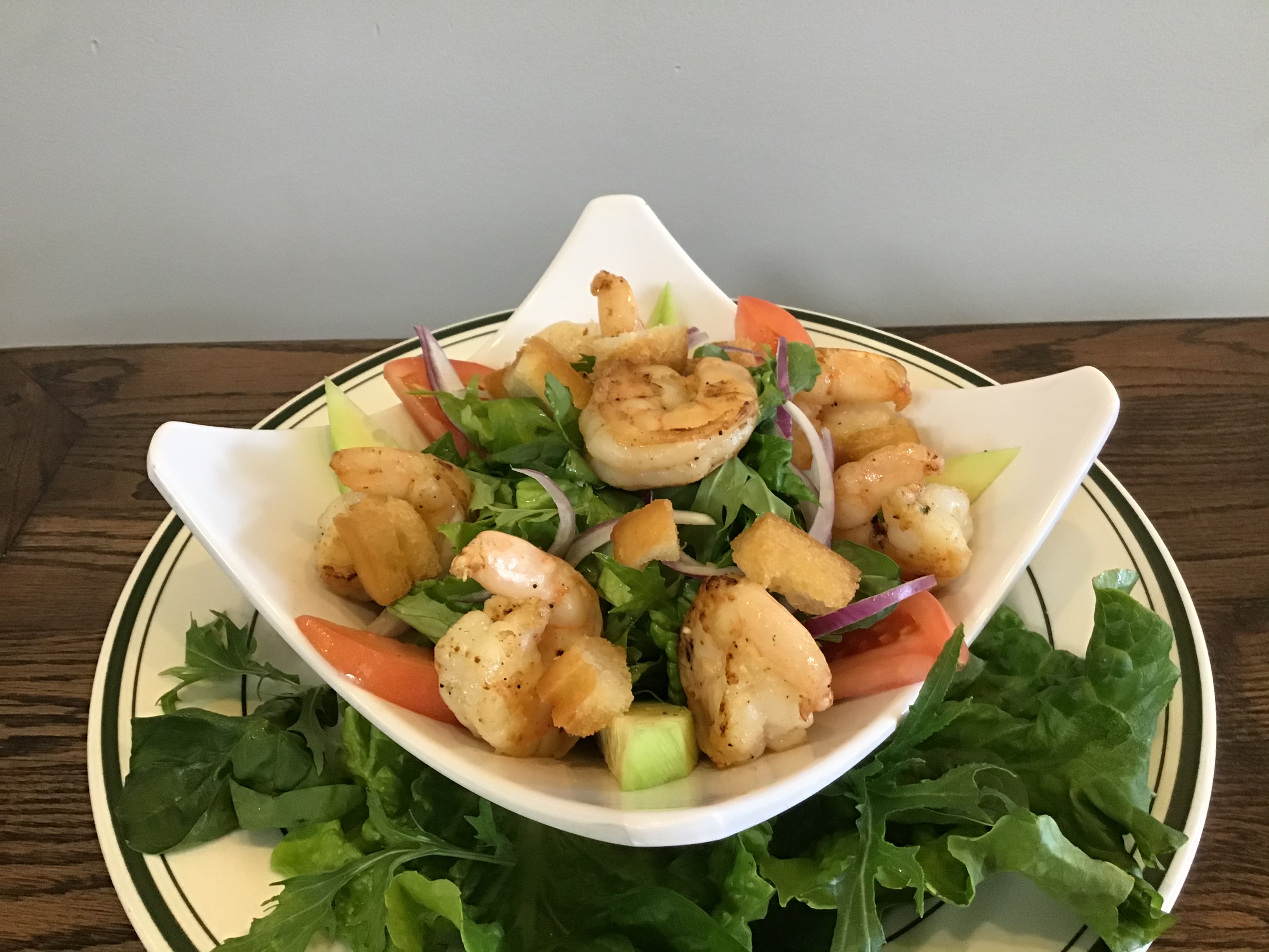 Order 2. Shrimp Ranch Salad food online from Elmhurst Deli store, Elmhurst on bringmethat.com