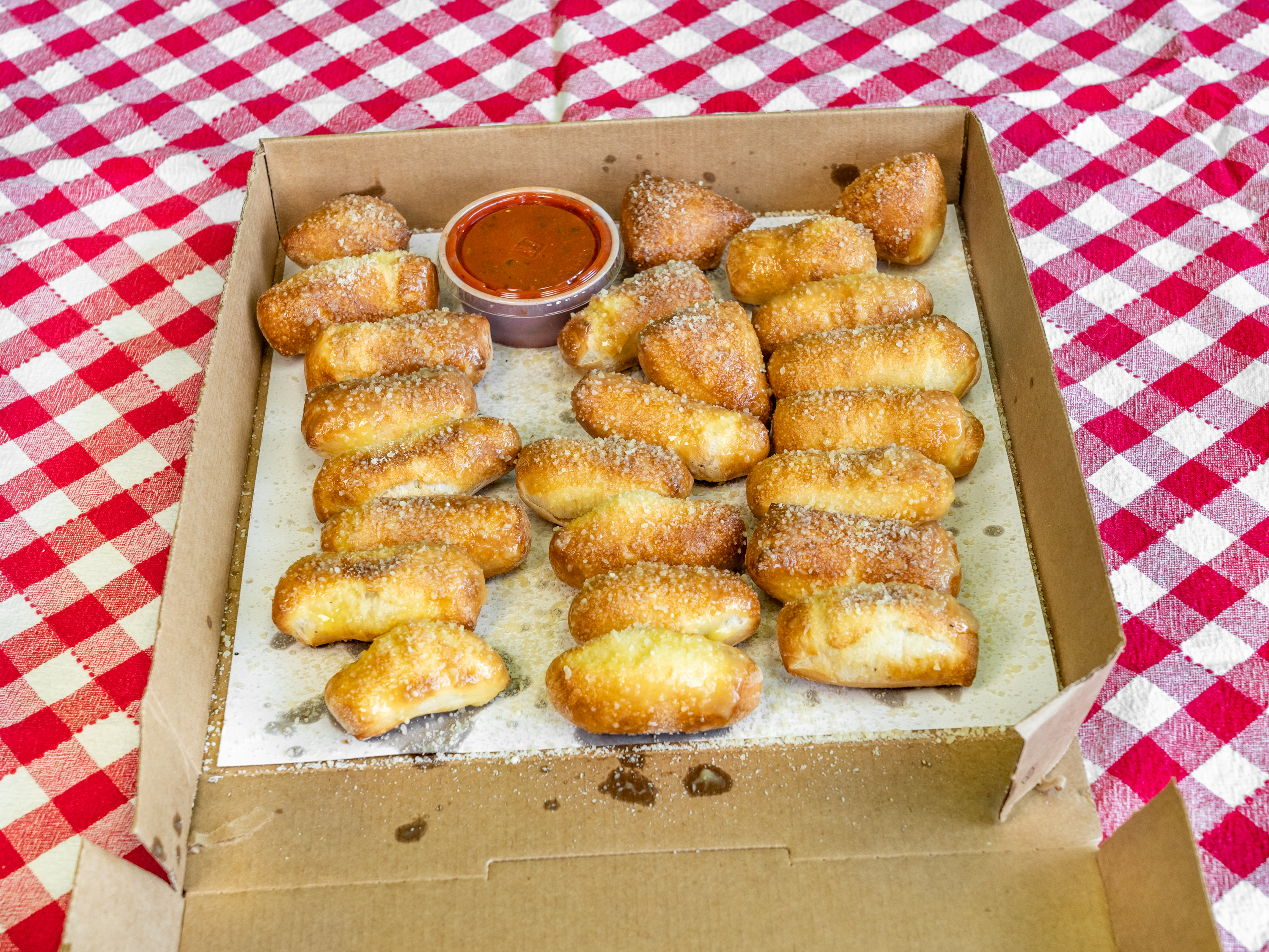 Order Dough Babies (20pc) food online from What Up Dough Pizzeria store, Utica on bringmethat.com