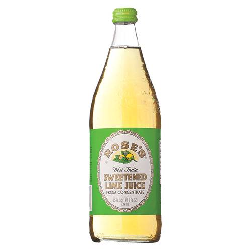 Order Rose's Lime Juice - 25 oz Bottle/Single food online from Bottle Shop & Spirits store, Los Alamitos on bringmethat.com