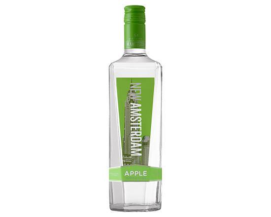 Order New Amsterdam Apple Flavored, 750mL vodka (35.0% ABV) food online from Jamestic Liquor store, Dallas on bringmethat.com