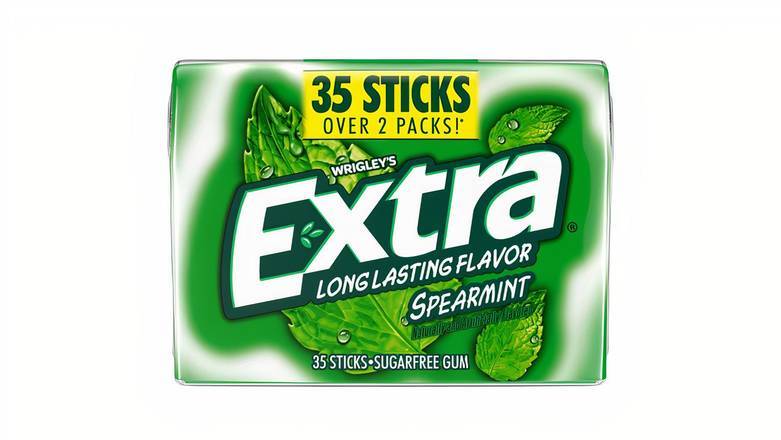Order Extra Spearmint Sugar Free Chewing Gum Pack, 35 Sticks food online from Mac On 4th store, Alton on bringmethat.com