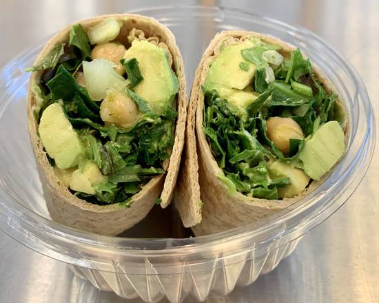 Order Veggie wrap  food online from Kwench Juice Cafe store, Kent on bringmethat.com