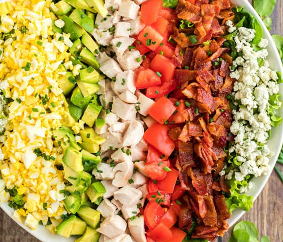 Order Cobb Salad with Grilled Chicken food online from Sub-Ology store, Cranford on bringmethat.com