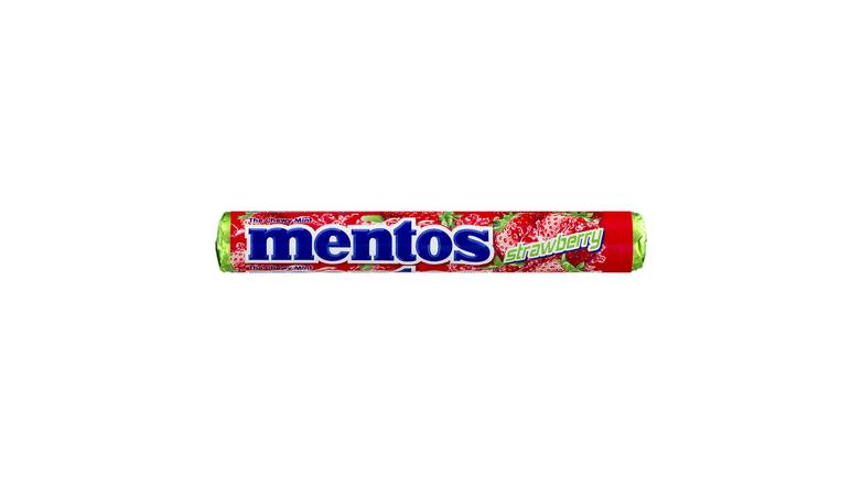 Order Mentos Strawberry Chewy Mint food online from Exxon Constant Friendship store, Abingdon on bringmethat.com
