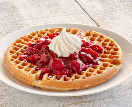 Order Strawberry Waffle food online from Huddle House store, Springfield on bringmethat.com