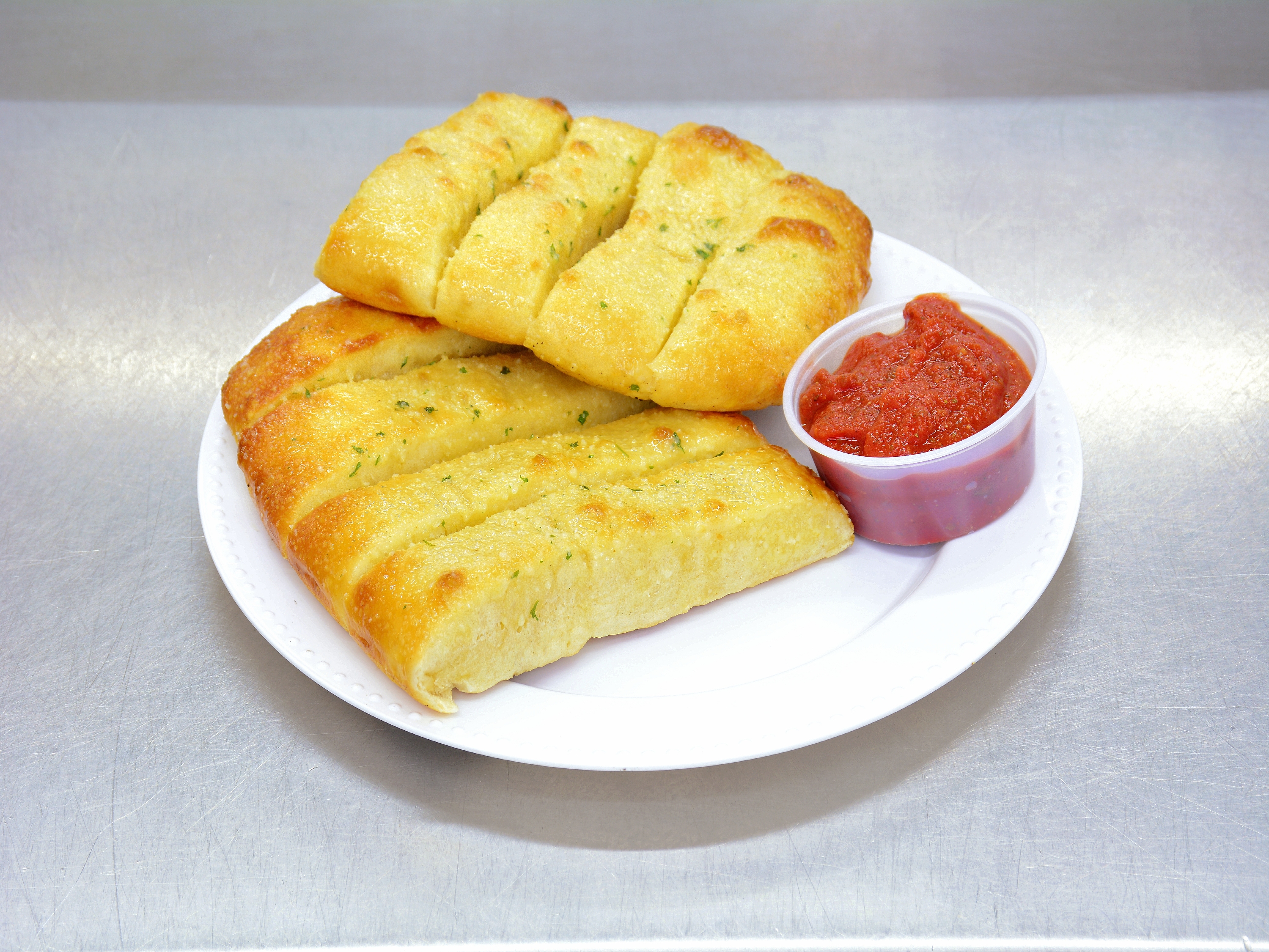 Order Garlic Bread Sticks food online from Ultimate Pizza store, Howell on bringmethat.com