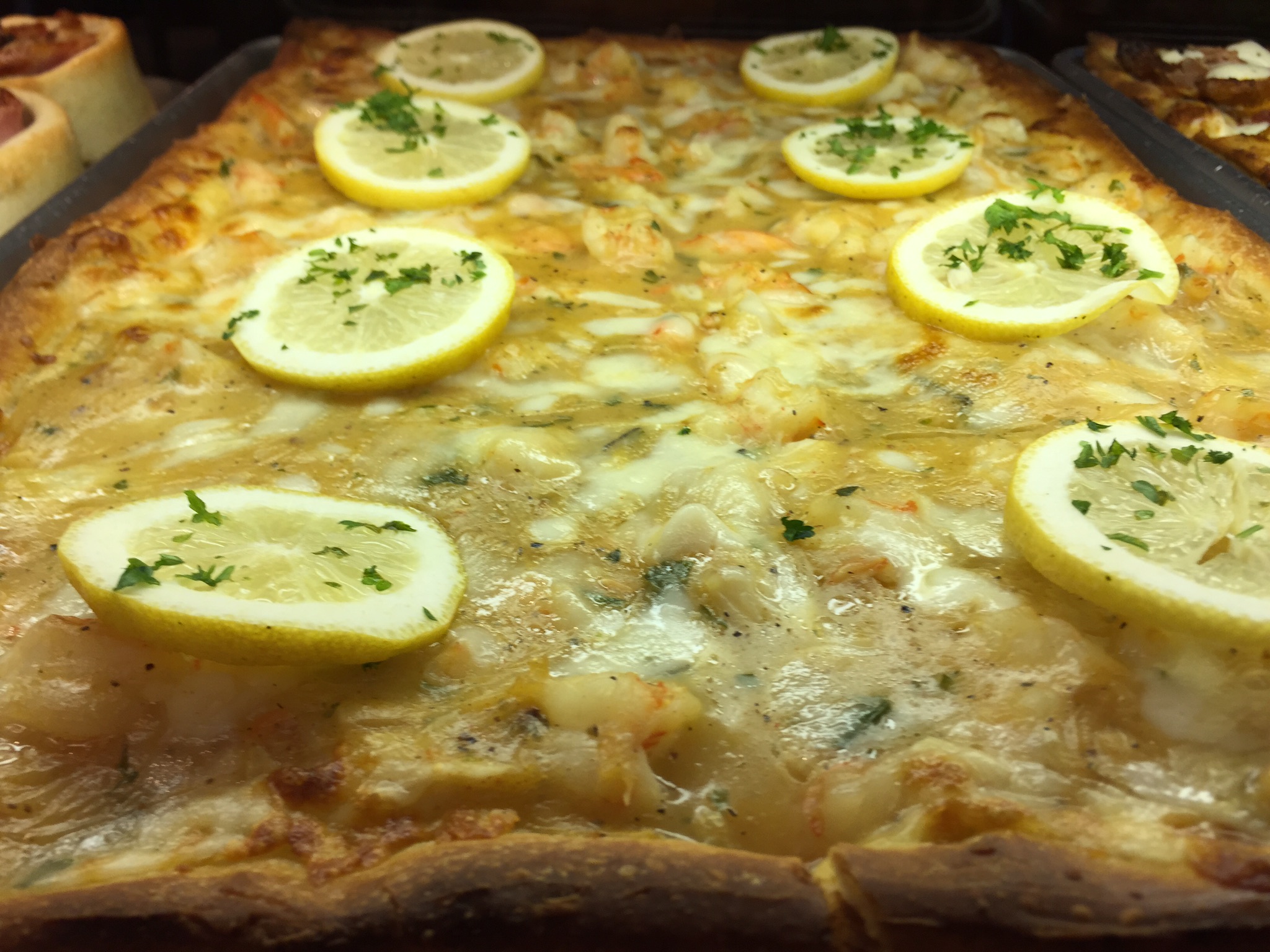 Order Chicken Francese Gourmet Pizza food online from Pappardelle Pizzeria store, Bethpage on bringmethat.com