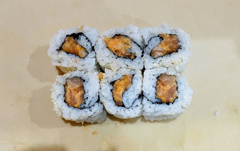 Order Spicy Salmon Roll food online from Tea House store, Charlottesville on bringmethat.com