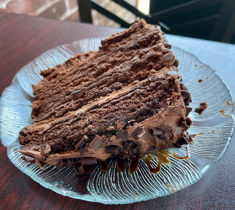 Order CHOCOLATE FUDGE CAKE food online from Bitcoin Pizza store, Seattle on bringmethat.com