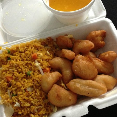 Order 69. Quart of Honey Chicken food online from China Joy Restaurant store, Jacksonville on bringmethat.com