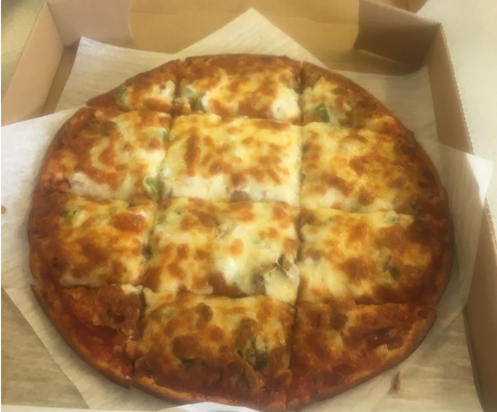 Order Big D's Special Deluxe Pizza - Small 10'' food online from Big D Pizza store, Clyde on bringmethat.com